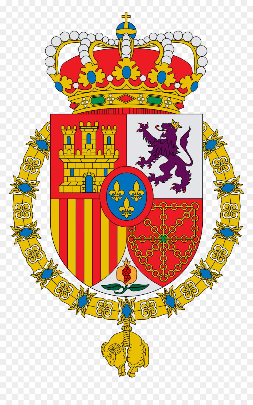 Princess Of Asturias Coat Of Arms, HD Png Download - corona de rey png