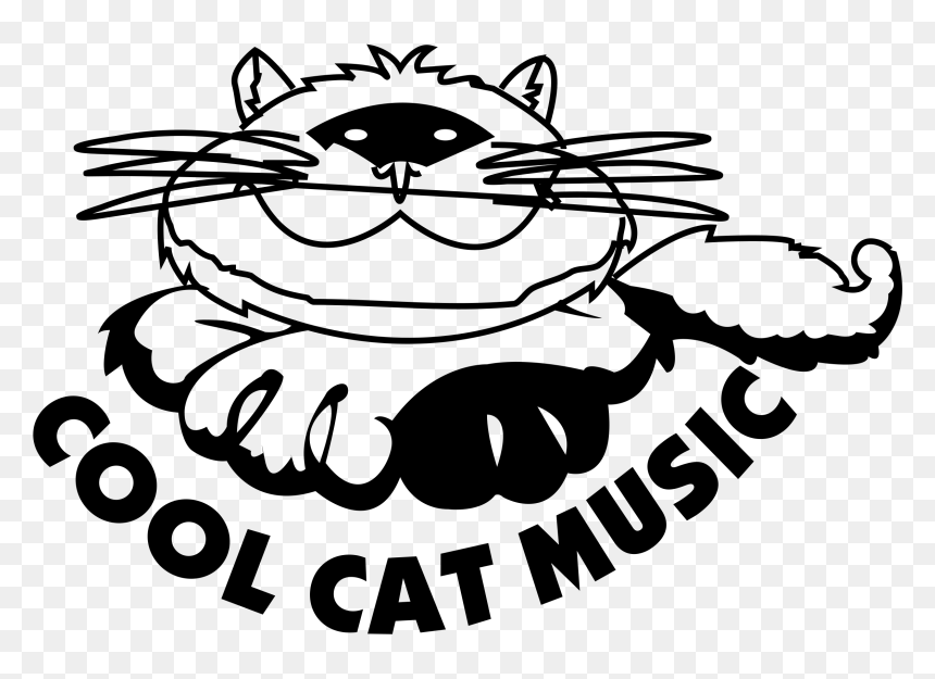 Cool Cat Music Logo Png Transparent - Cool Music, Png Download - cool cat png