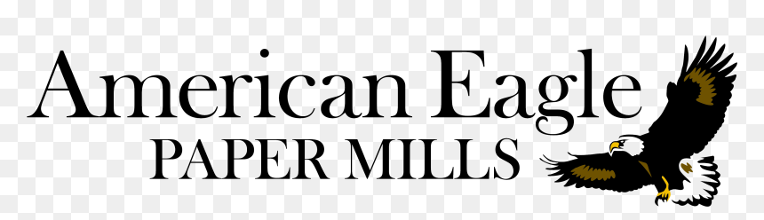 American Eagle Logo Png Download - American Eagle Paper Mills, Transparent Png - american flag eagle png