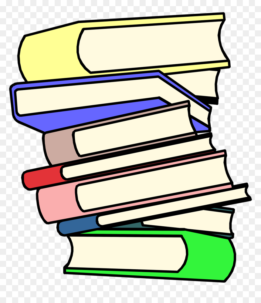 Collection Of High - Books Clipart No Background, HD Png Download - books clipart png