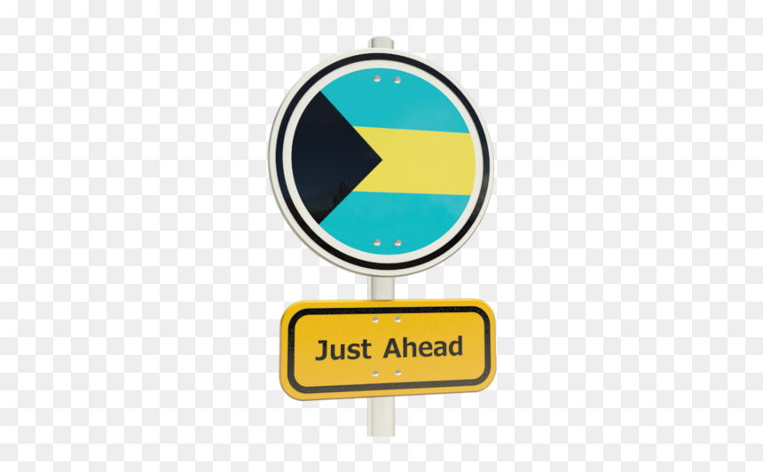 Download Flag Icon Of Bahamas At Png Format - Circle, Transparent Png - road sign png