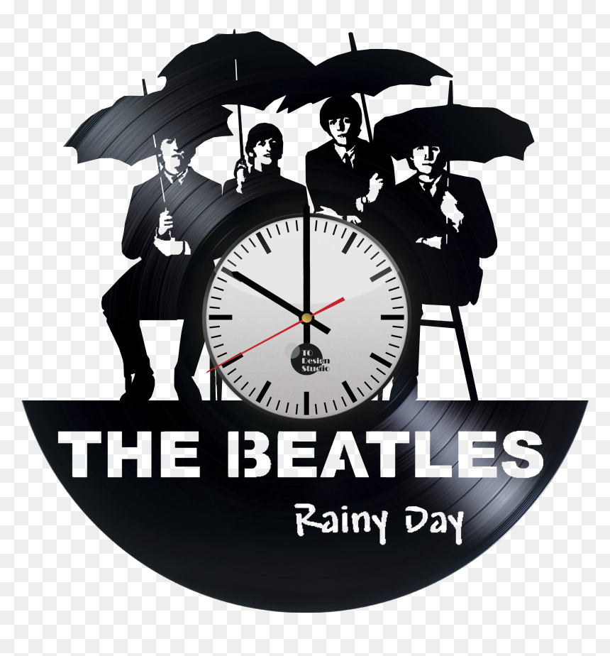 The Beatles Handmade Record - Clock Beatles, HD Png Download - reloj png