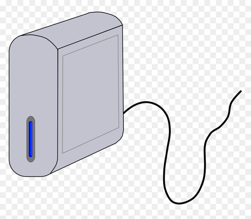Externe Festplatte Clipart, HD Png Download - hard drive png