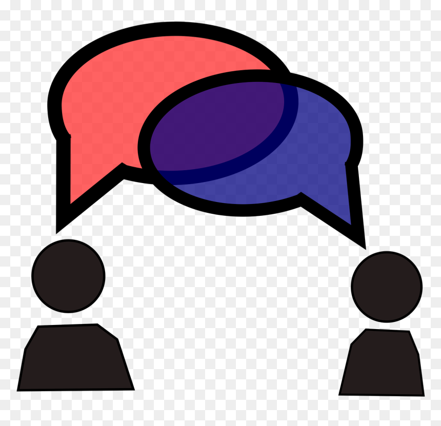 Student Conversation Clipart - Conversation Clipart, HD Png Download - conversation png