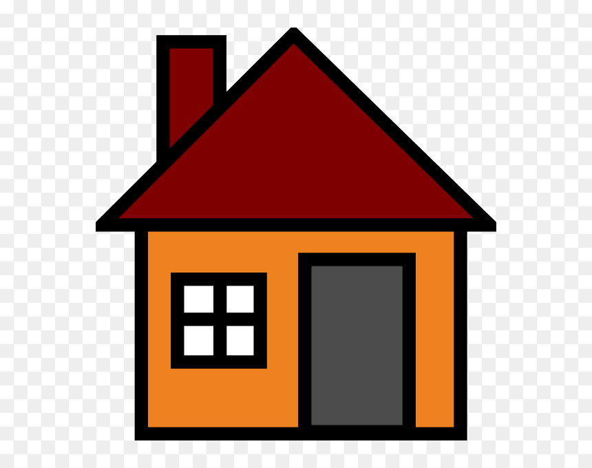 Home Simple House Clipart Fre - House Clipart, HD Png Download - house.png
