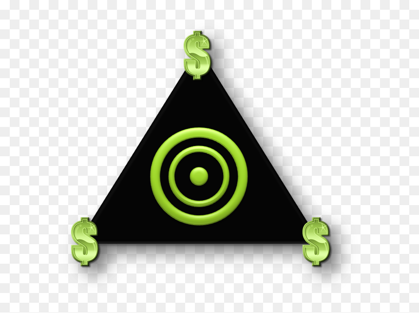 Circle, HD Png Download - green crosshair png