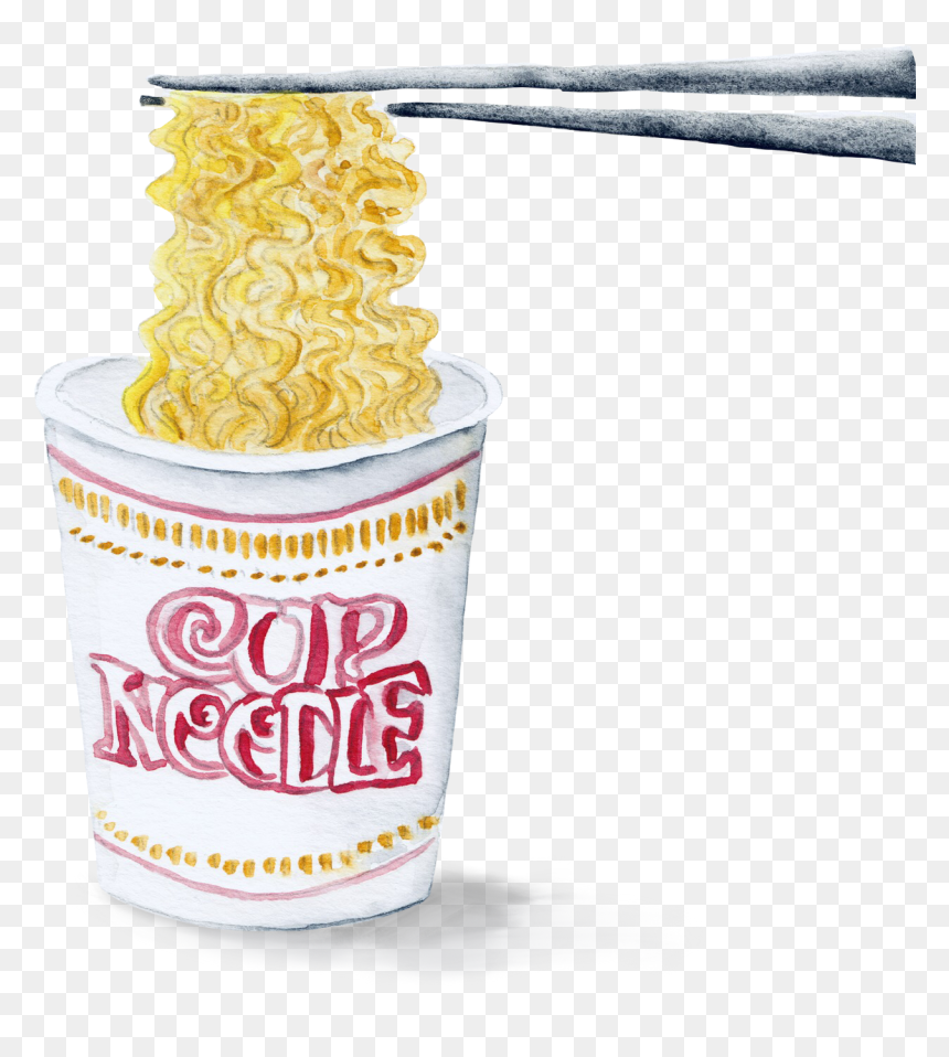 Transparent I Voted Sticker Png - Instant Noodle Watercolor, Png Download - i voted sticker png