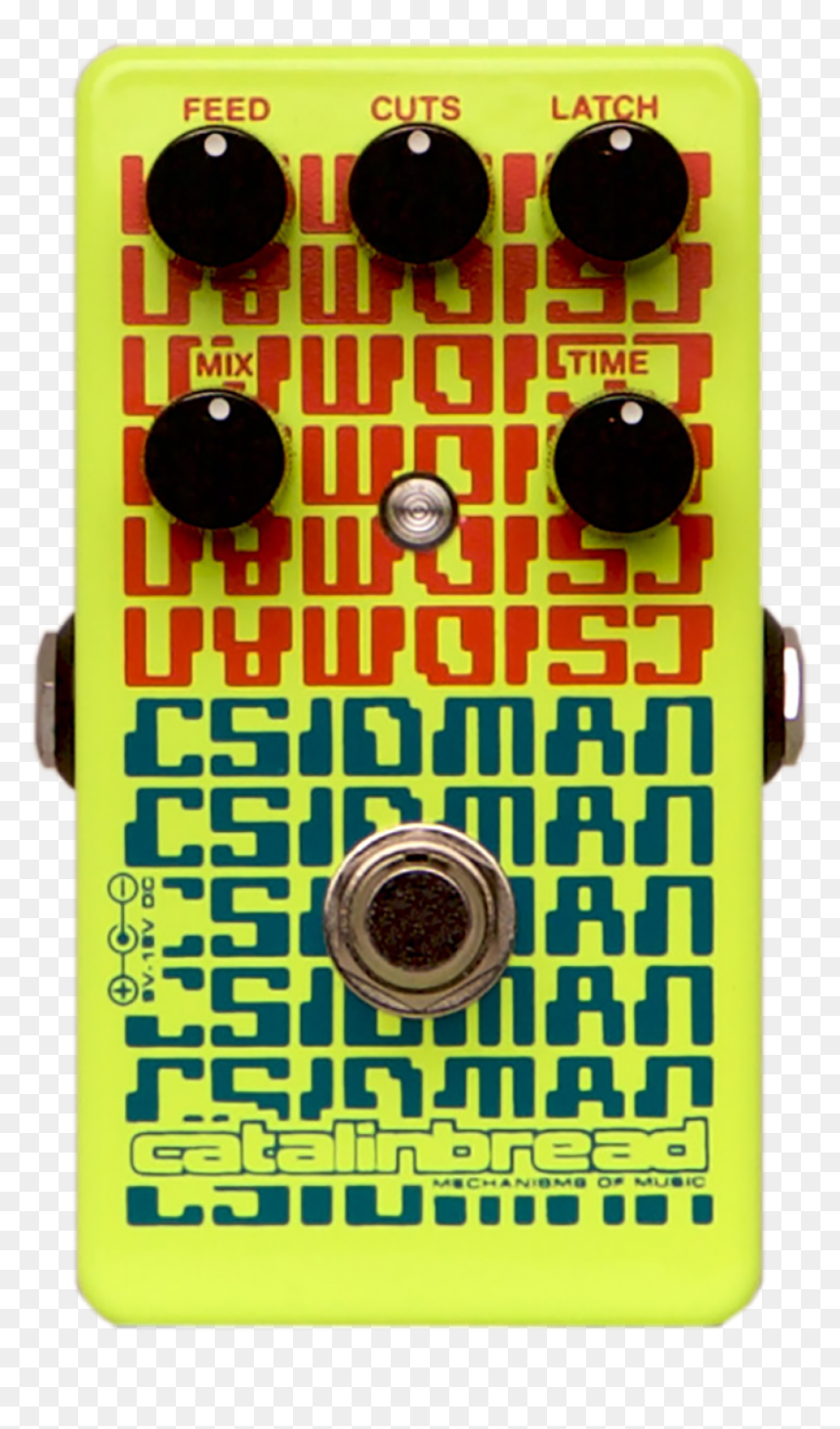Catalinbread Csidman Glitch/stutter Guitar Effects - Catalinbread Csidman, HD Png Download - glitch effect png