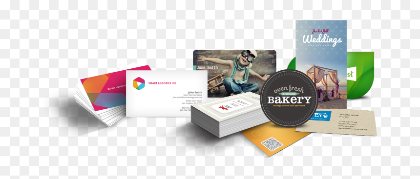 Visiting Cards Printing Png, Transparent Png - flyers png
