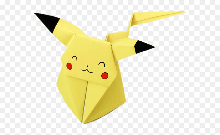 Origami Pikachu Clip Arts - Origami Png, Transparent Png - pikachu.png