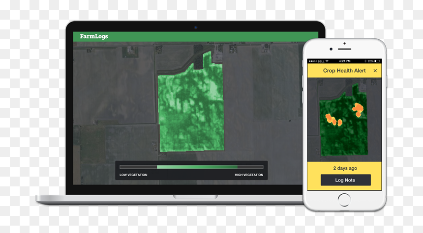 Farming Data App, HD Png Download - green crosshair png