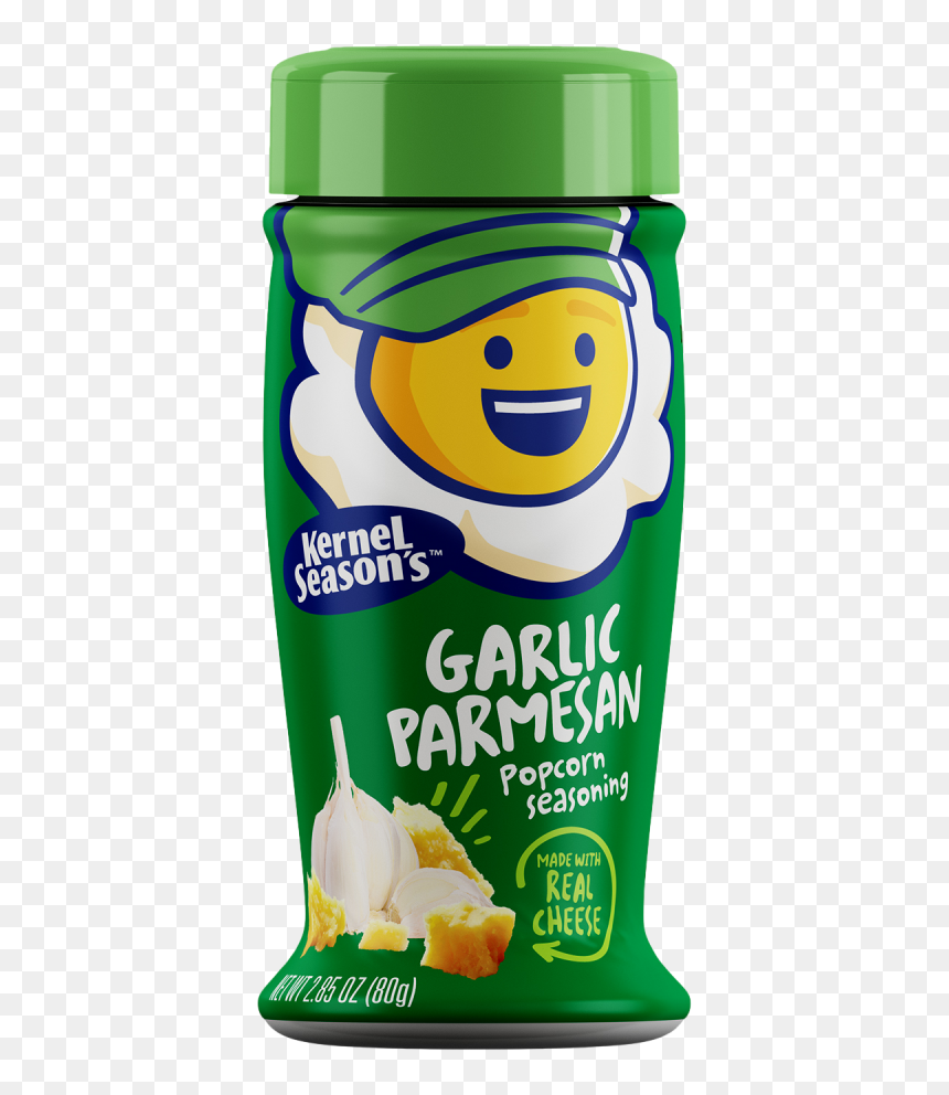 Kernel Season's Garlic Parmesan Seasoning, HD Png Download - popcorn kernel png