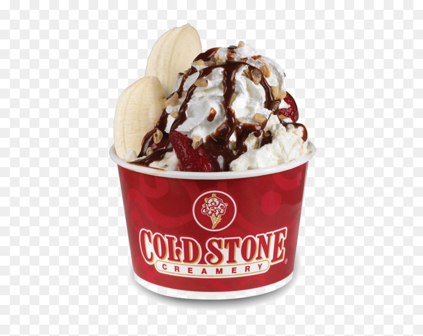 Ice Cream Sundae Png Background Image - Cold Stone Creamery, Transparent Png - ice cream sundae png