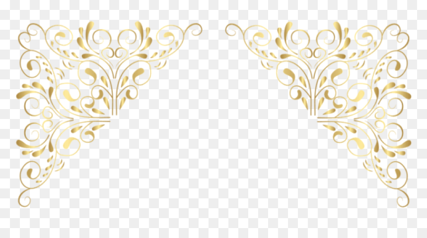 Decorative Corners Png Clip Art - Decorative Corners Png, Transparent Png - corners png