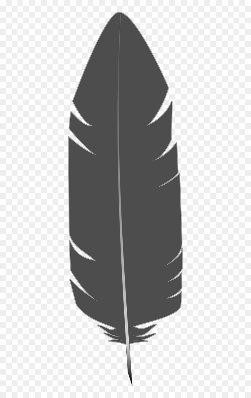 Portable Network Graphics, HD Png Download - feather silhouette png