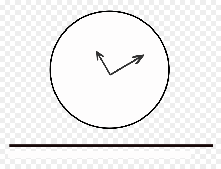 Test Del Reloj A La Copia Svg File - Wall Clock, HD Png Download - reloj png