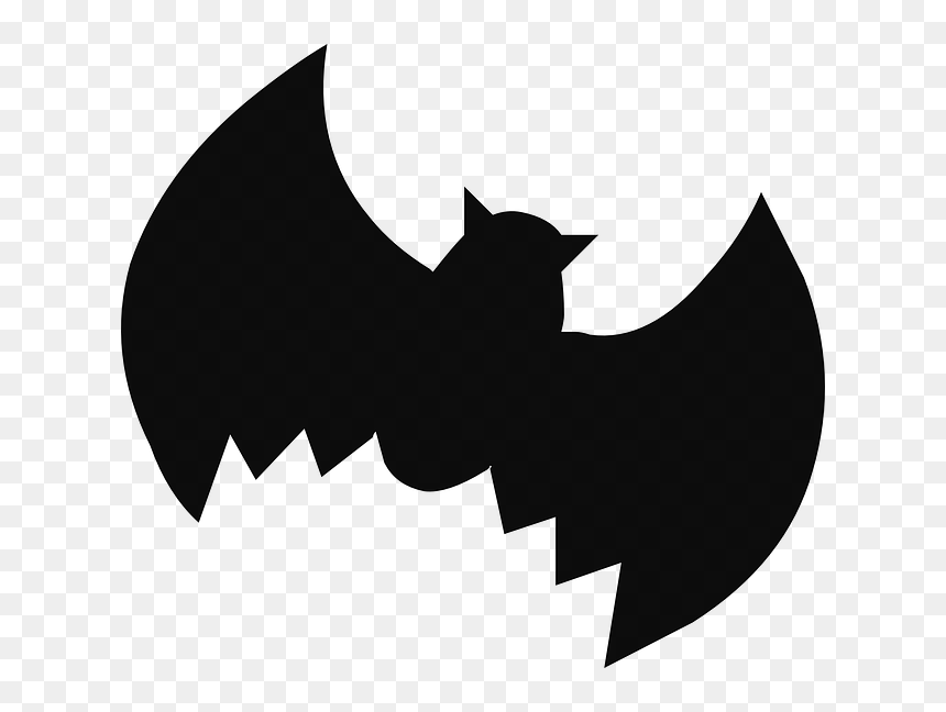 Siluetter Halloween, HD Png Download - bat signal png