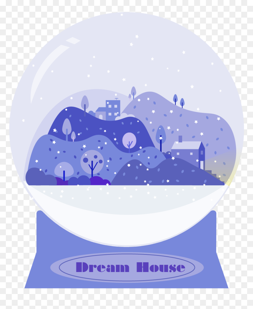 Illustration, HD Png Download - blue snowball png