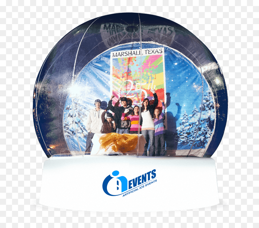 Snowglobe Artificial Ice Events, HD Png Download - snowglobe png