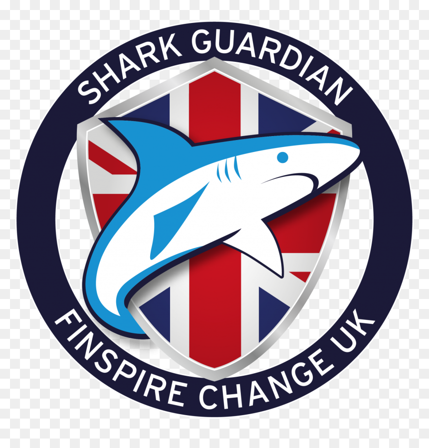 Football Team Logo Template, HD Png Download - shark fin png