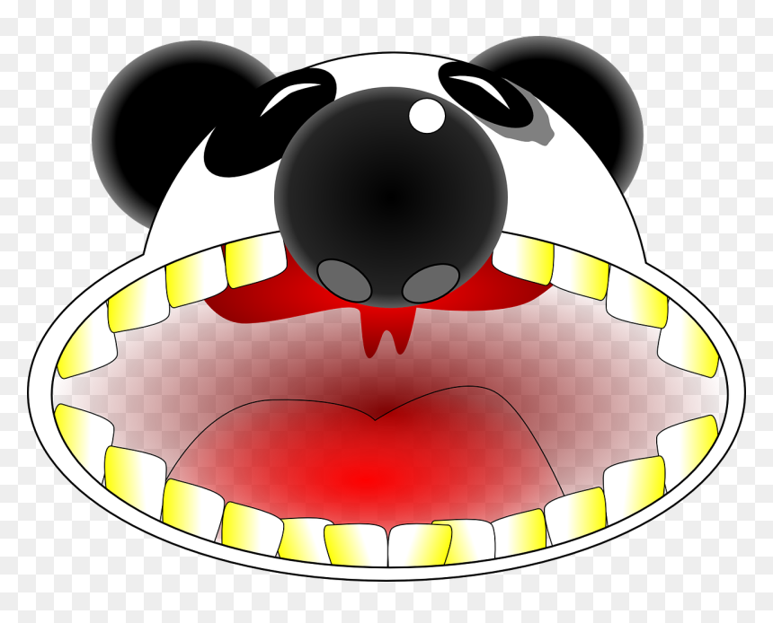 Wide Clipart, HD Png Download - angry mouth png