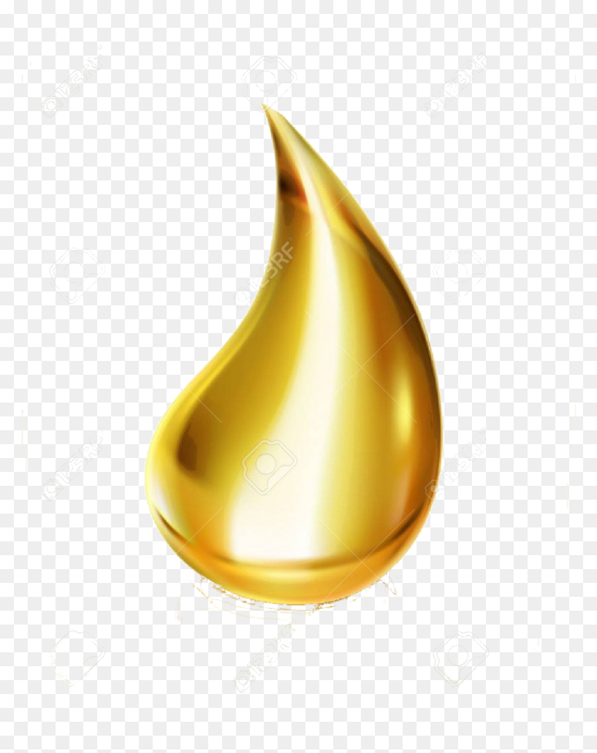 Organic Rose Oil Drop - Drop, HD Png Download - oil drop png