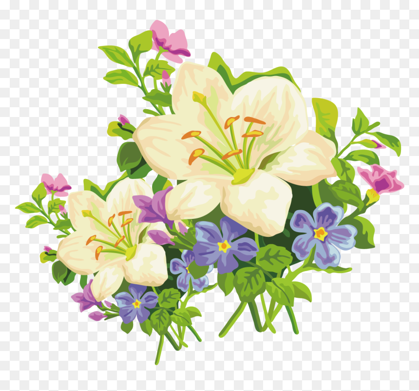 Easter Lily Amaryllis Belladonna Flower Clip Art - Clip Art Easter Lilies, HD Png Download - easter lily png