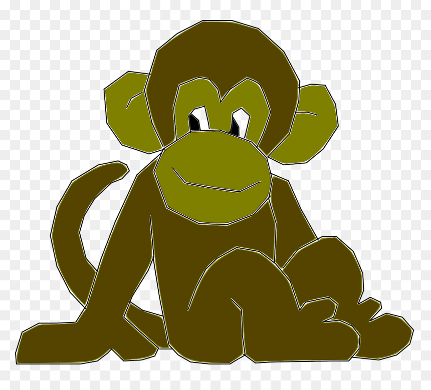 Monkey, HD Png Download - cute turkey png