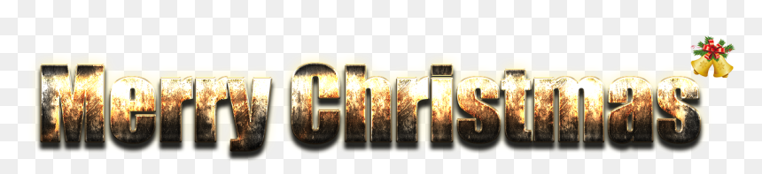 Merry Christmas Word Png File - Graphic Design, Transparent Png - merry christmas gold png