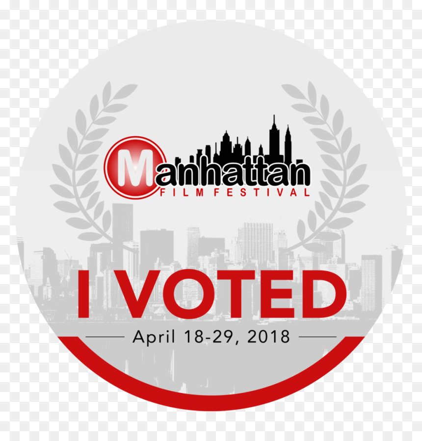 To Receive A Sticker All A Movie-goer Needs To Do Is - Circle, HD Png Download - i voted sticker png