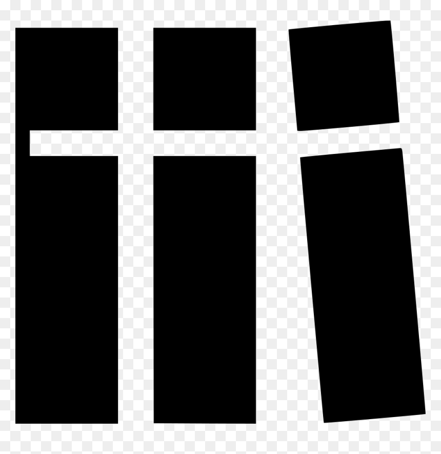 Book Stack Shelf - Cross, HD Png Download - book stack png