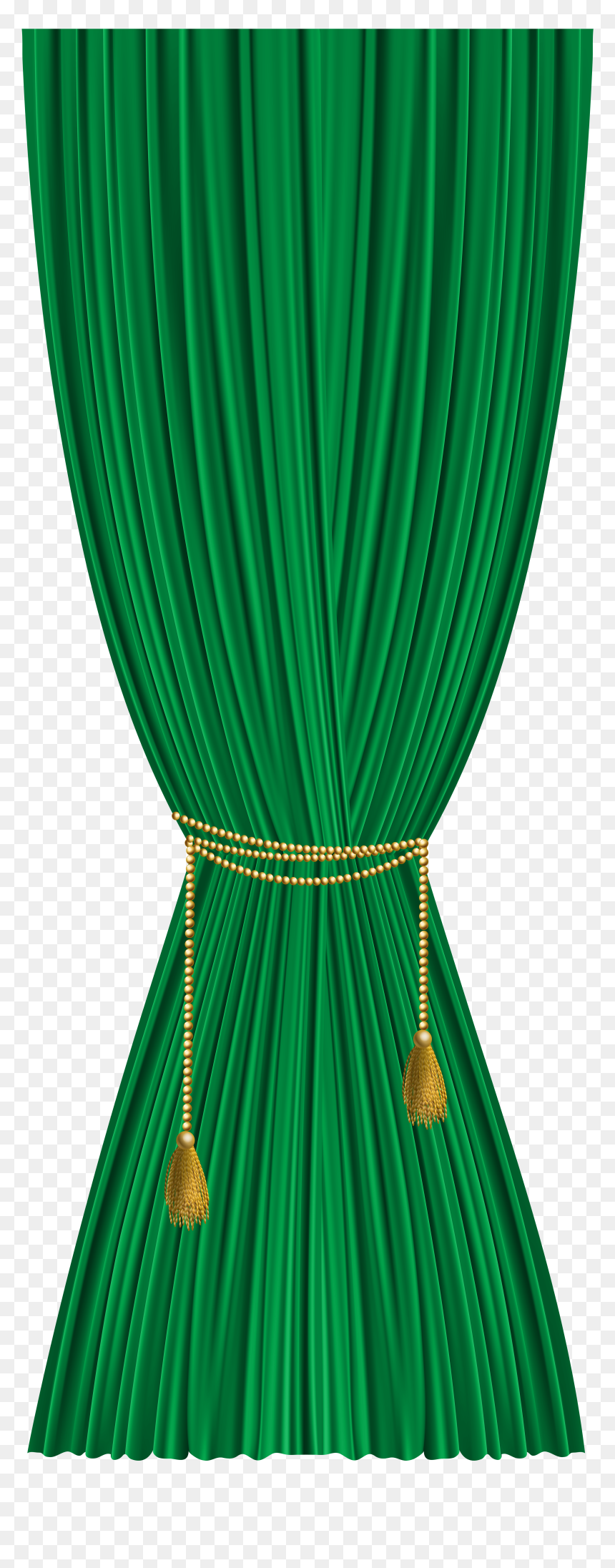 Transparent Stage Curtains Png - Green Curtain Clip Art, Png Download - stage curtains png