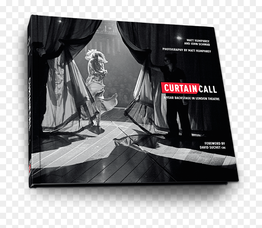 The Curtain Call Book - Cover Book Of Theatre, HD Png Download - stage curtains png