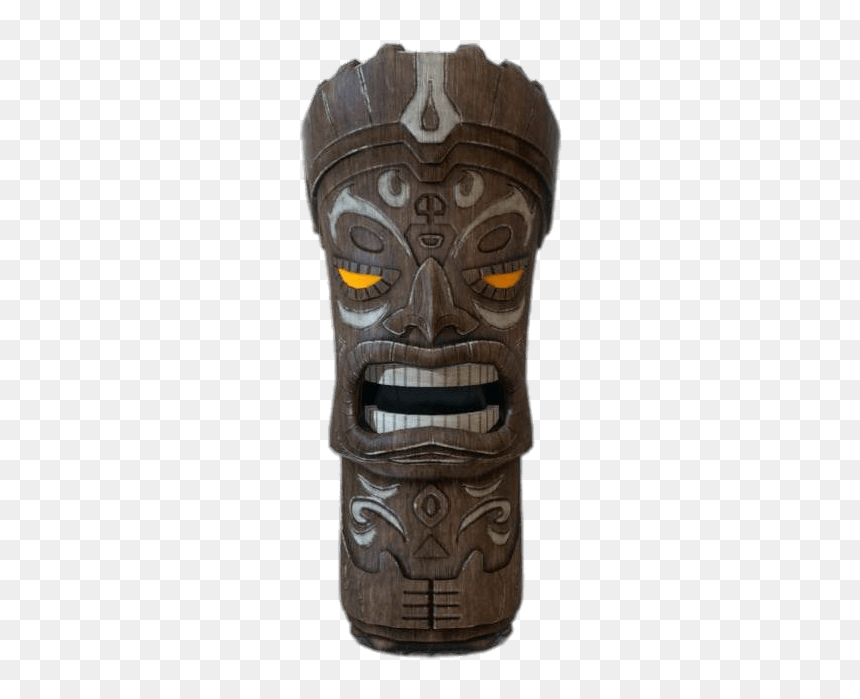 Tiki Head Png - Tiki Statue Fantasy, Transparent Png - tiki png