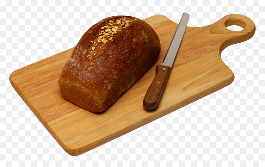 Bread Png Picture - Food Cutting Board Png, Transparent Png - cutting board png