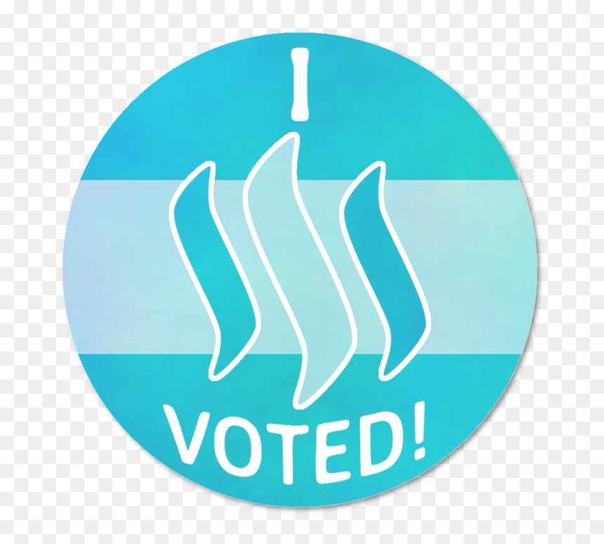 Emblem, HD Png Download - i voted sticker png