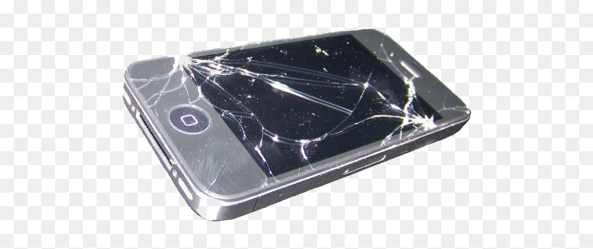 My Mobile Is Broken, HD Png Download - cracked screen png