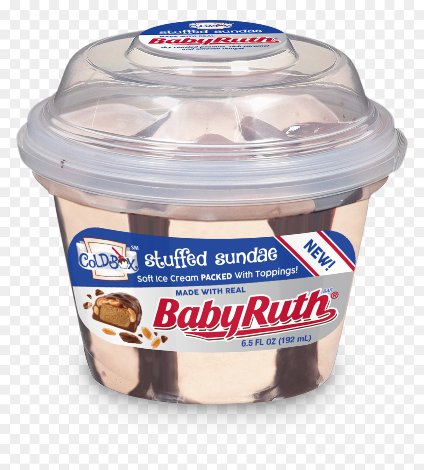Baby Ruth® Stuffed Sundae, HD Png Download - ice cream sundae png