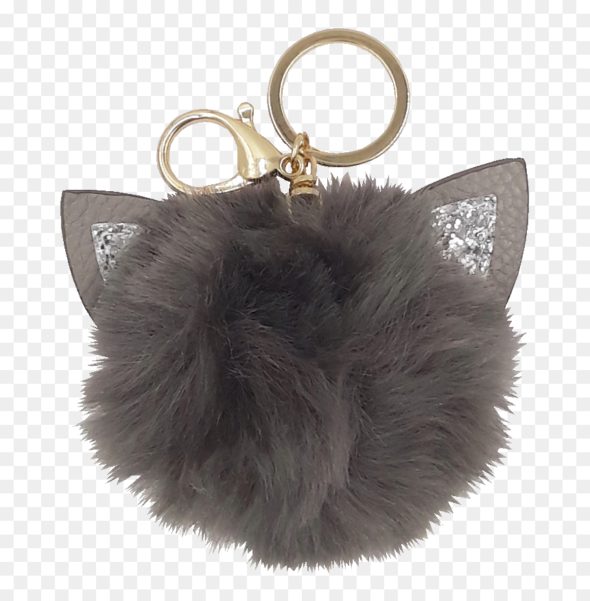 03 Keychain Grey Front - Keychain, HD Png Download - cool cat png