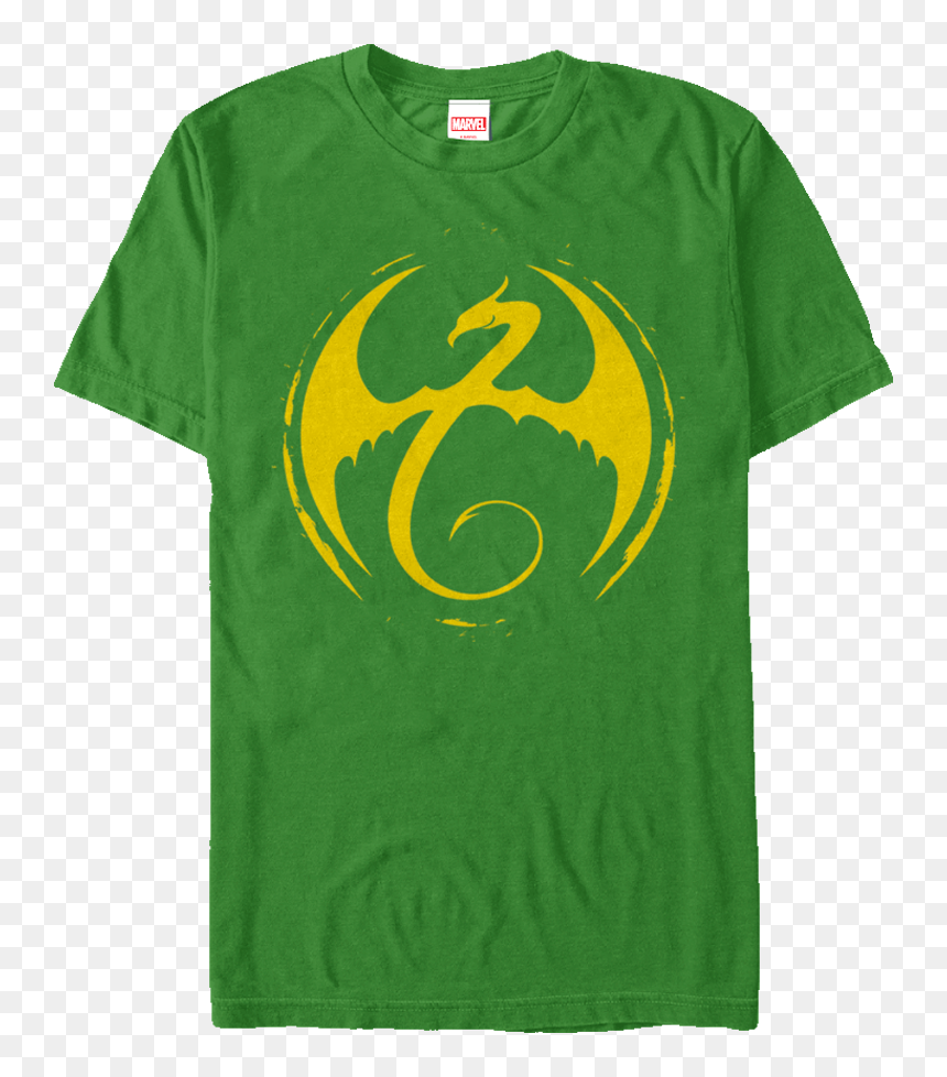 Shirt, HD Png Download - iron fist logo png