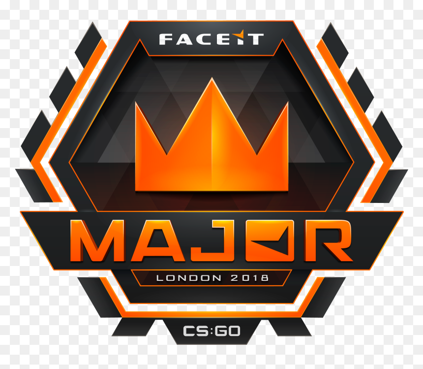 Faceit Major London 2018, HD Png Download - cs go logo png