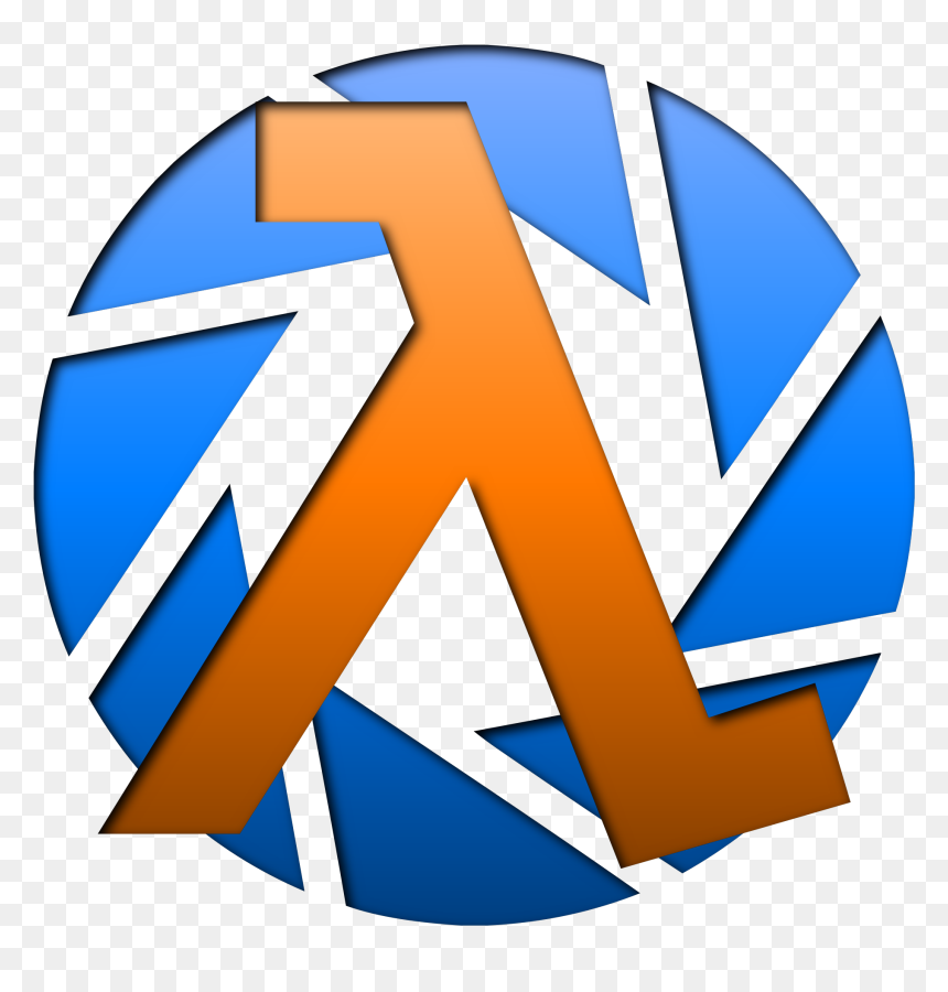 Aperture Science Laboratories Logo, HD Png Download - aperture logo png