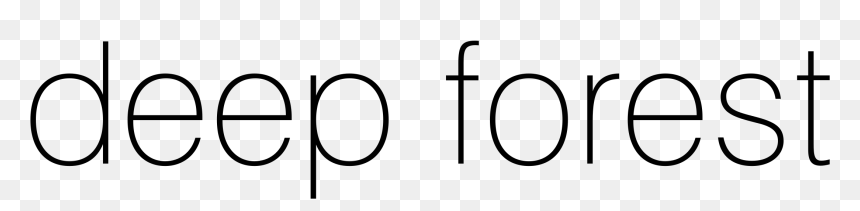 Black-and-white, HD Png Download - the forest logo png