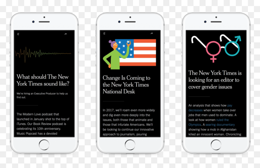 Iphone, HD Png Download - ny times logo png