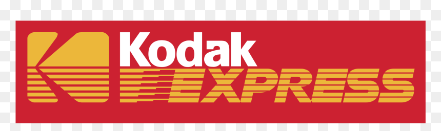 Kodak Express Logo Png, Transparent Png - kodak logo png