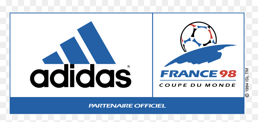 Adidas France 98 Logo, HD Png Download - adidas logo png transparent