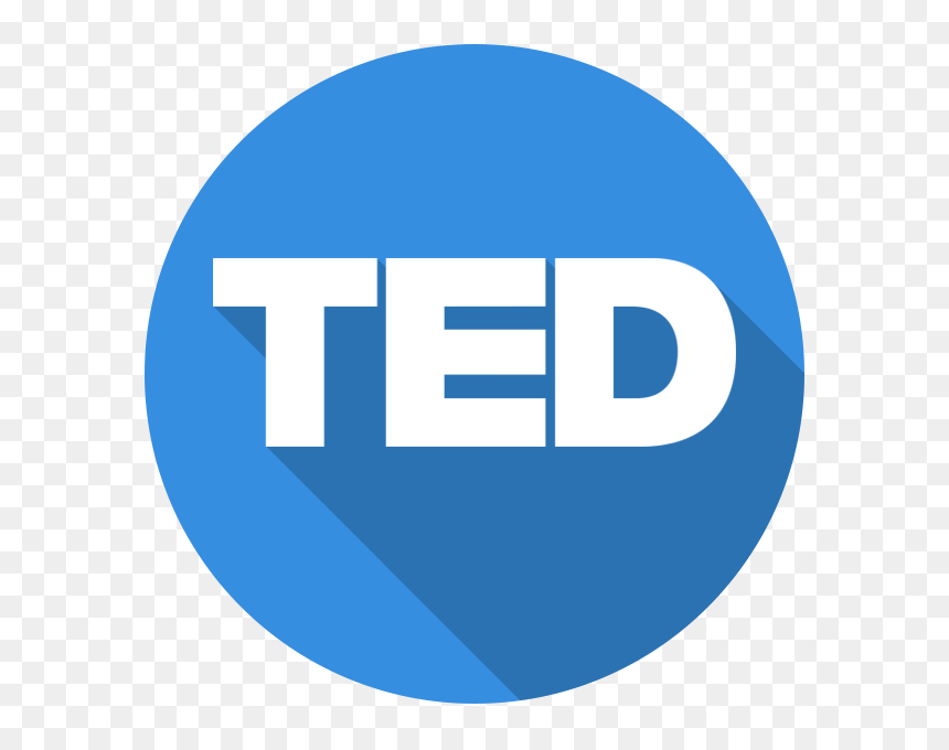 Gym Icon Png Blue, Transparent Png - ted talks logo png