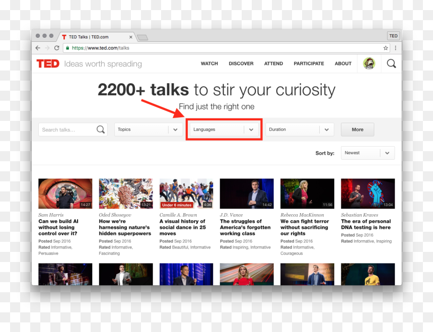 Ted Subtitles, HD Png Download - ted talks logo png