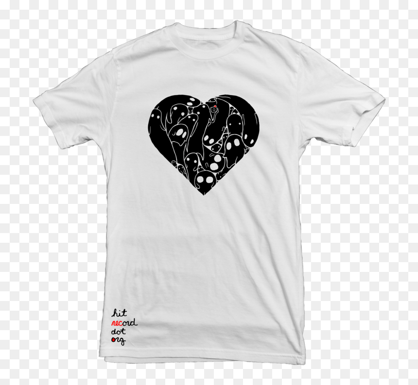 White Broncos T Shirt, HD Png Download - top shadow png