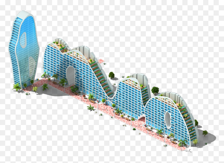 House, HD Png Download - apartment building png